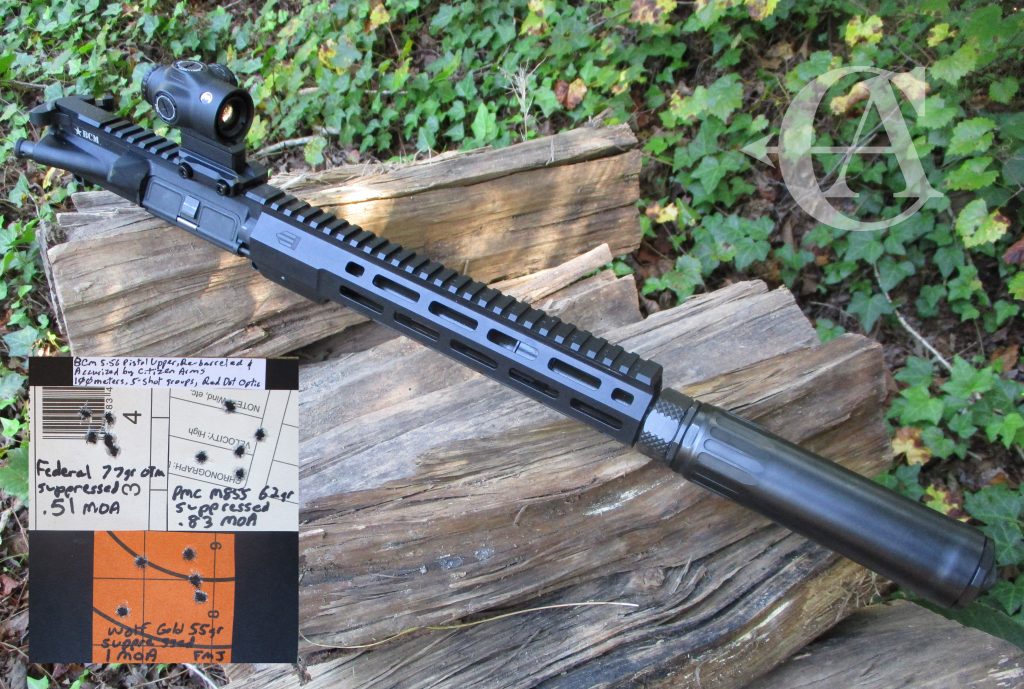 Ca Accurized & Rebuilt Bcm 5.56 Upper