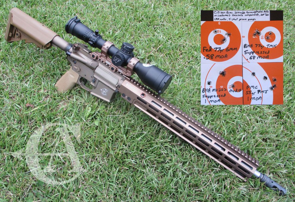 Citizen Arms Varmint Match Rifle On Geissele Components