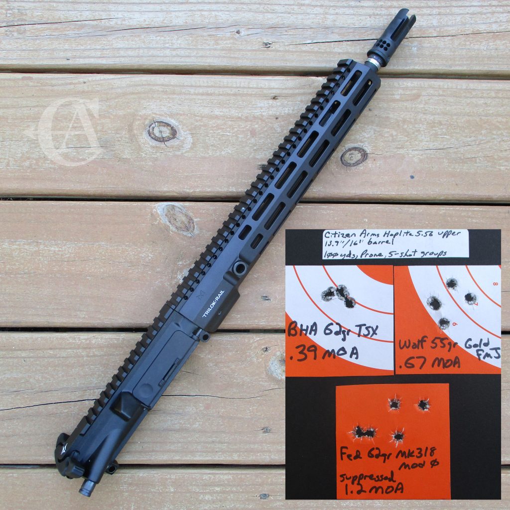 Ca 5.56 Hoplite Upper 13.9 16inch
