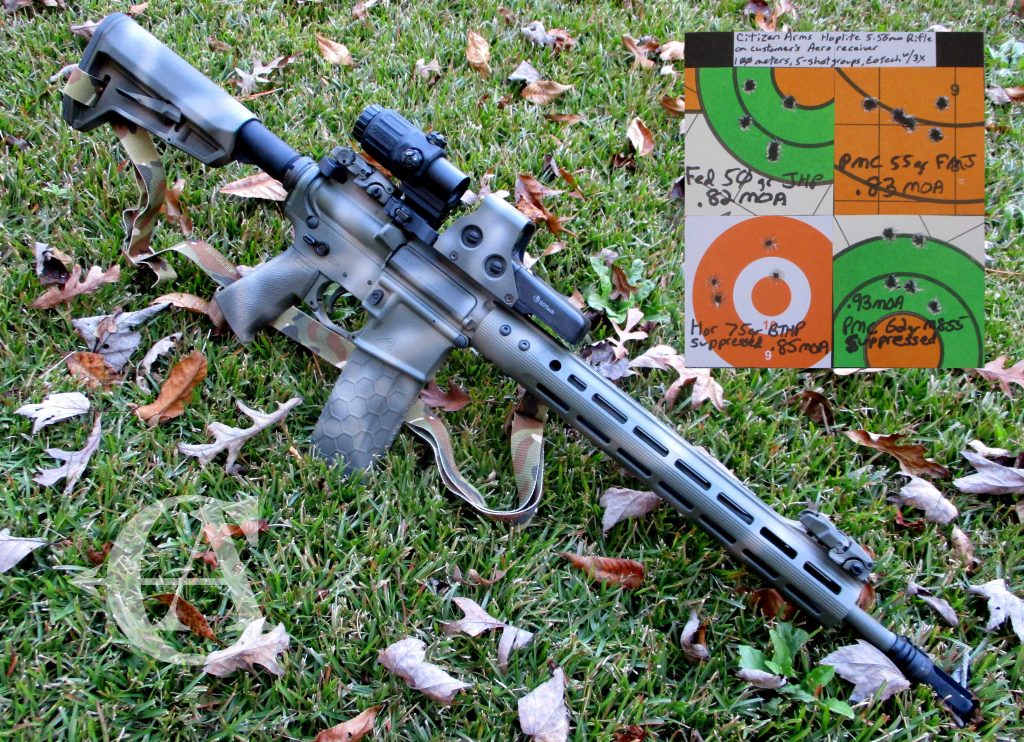 Citizen Arms Hoplite Rifle On Customer Rcvr