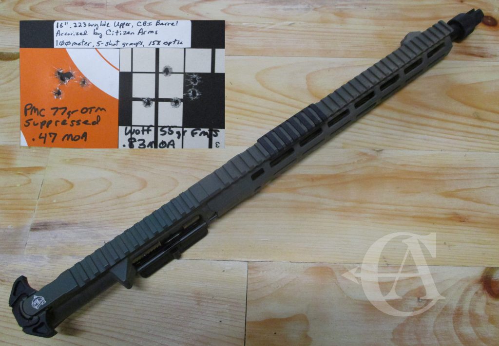Ca Accurized .223 Wylde Upper