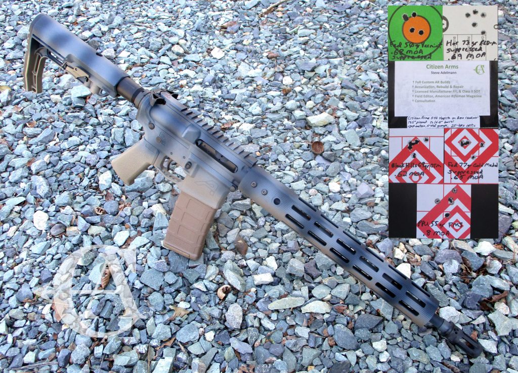 Hoplite Rifle On Customer Receiver