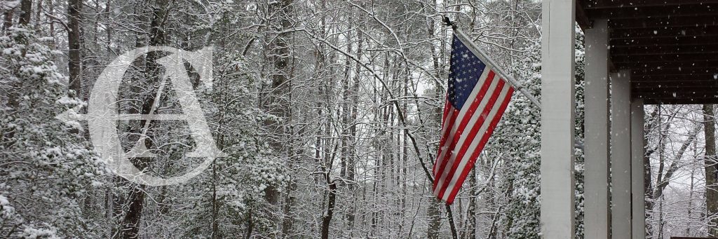 Ca Snow Flag
